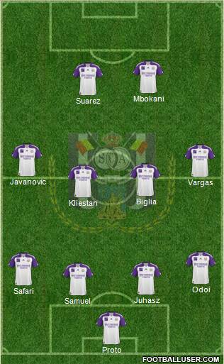 RSC Anderlecht Formation 2011