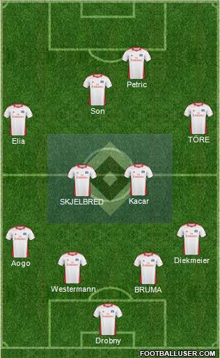 Hamburger SV Formation 2011