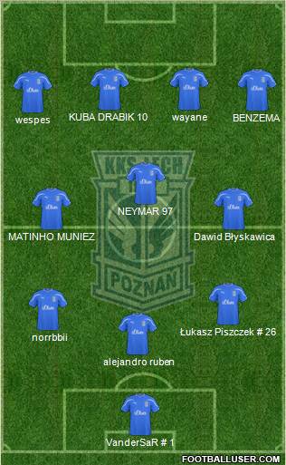 Lech Poznan Formation 2011