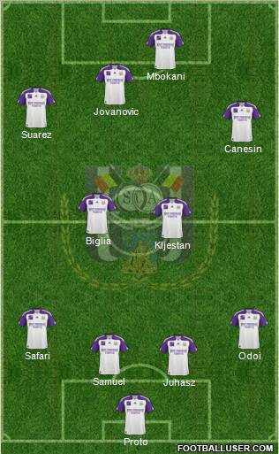 RSC Anderlecht Formation 2011