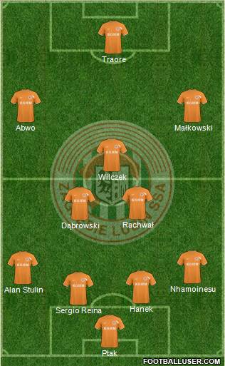 Zaglebie Lubin Formation 2011