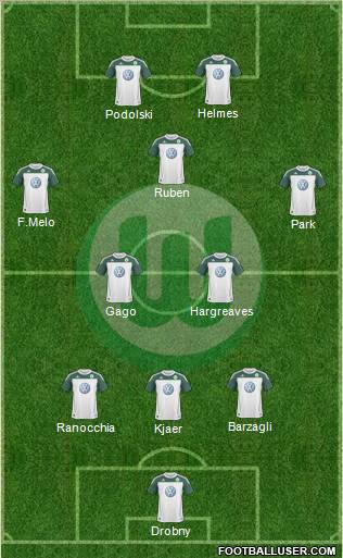 VfL Wolfsburg Formation 2011