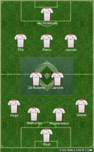 Hamburger SV Formation 2011