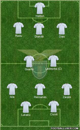 S.S. Lazio Formation 2011