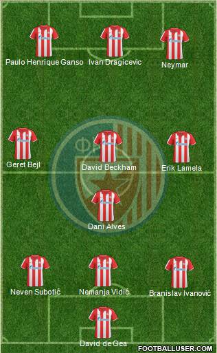 FC Red Star Belgrade Formation 2011