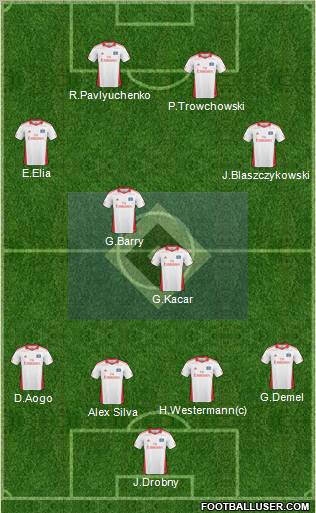 Hamburger SV Formation 2011