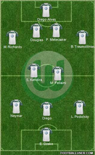 VfL Wolfsburg Formation 2011