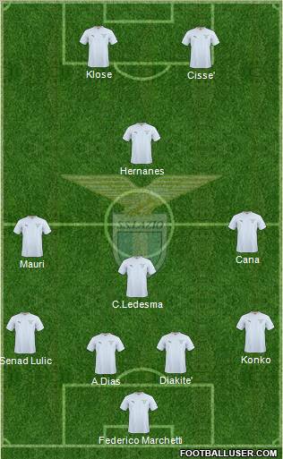 S.S. Lazio Formation 2011