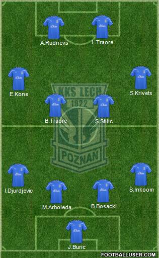 Lech Poznan Formation 2011