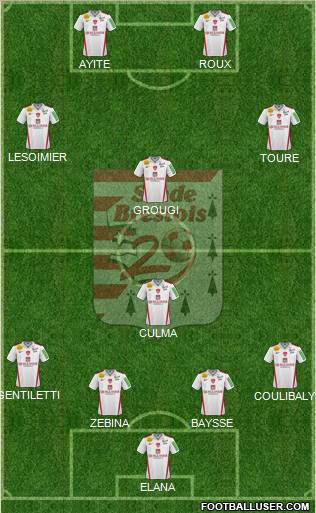 Stade Brestois 29 Formation 2011