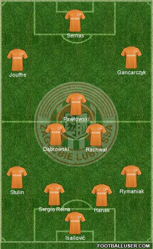 Zaglebie Lubin Formation 2011