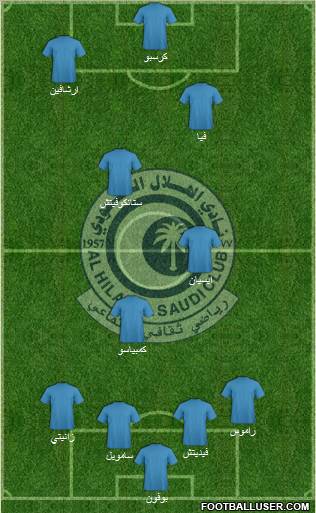 Al-Hilal (KSA) Formation 2011