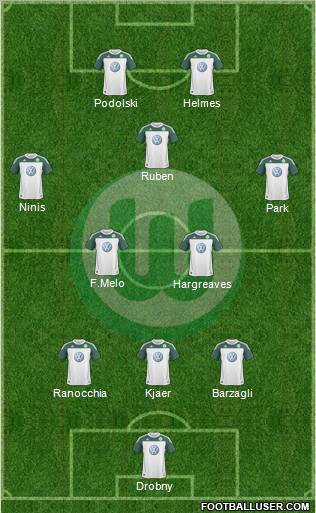 VfL Wolfsburg Formation 2011