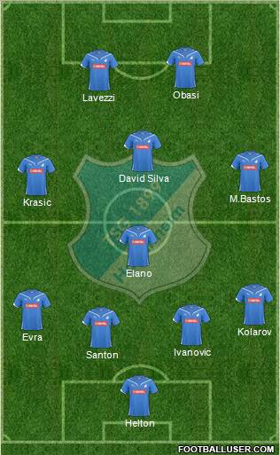 TSG 1899 Hoffenheim Formation 2011