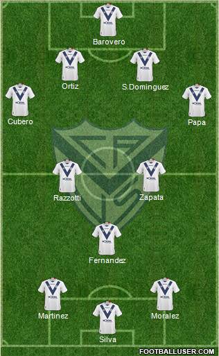 Vélez Sarsfield Formation 2011