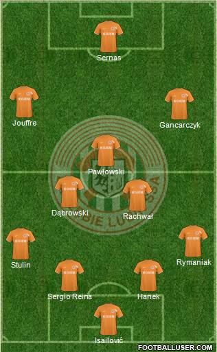 Zaglebie Lubin Formation 2011