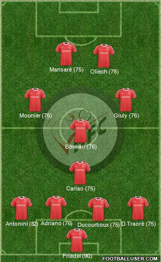 Valenciennes Football Club Formation 2011