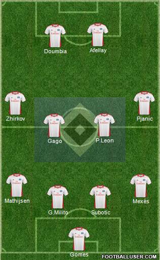 Hamburger SV Formation 2011