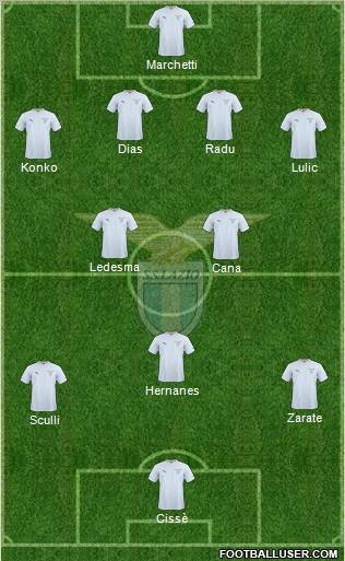 S.S. Lazio Formation 2011