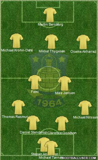 Brøndbyernes Idrætsforening Formation 2011