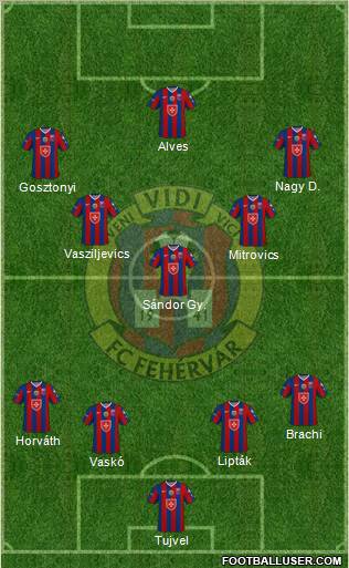 FC Fehérvár Formation 2011