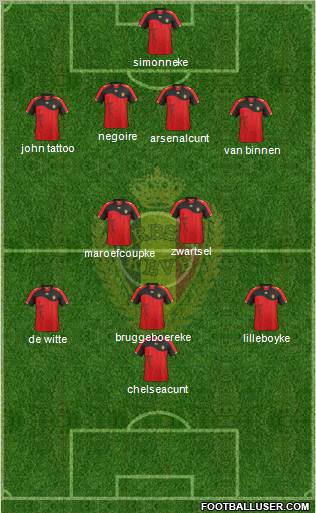 Belgium Formation 2011