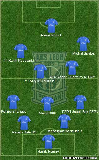 Lech Poznan Formation 2011