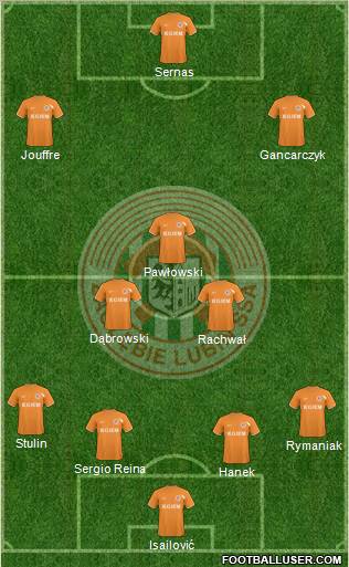 Zaglebie Lubin Formation 2011