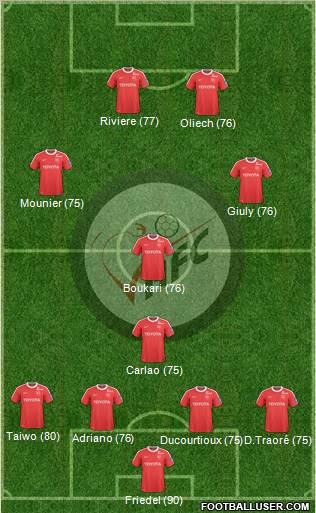 Valenciennes Football Club Formation 2011