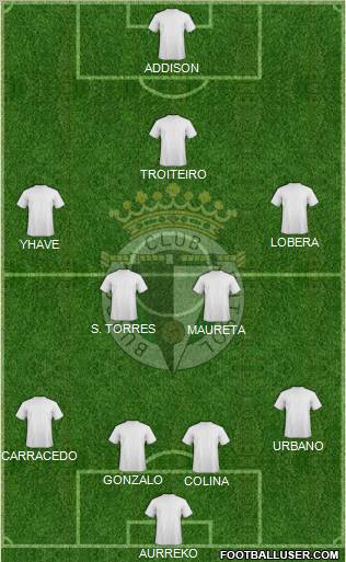 Burgos C.F., S.A.D. Formation 2011