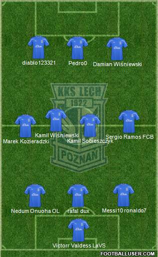 Lech Poznan Formation 2011