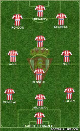 Real Sporting S.A.D. Formation 2011