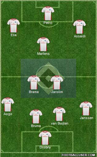 Hamburger SV Formation 2011