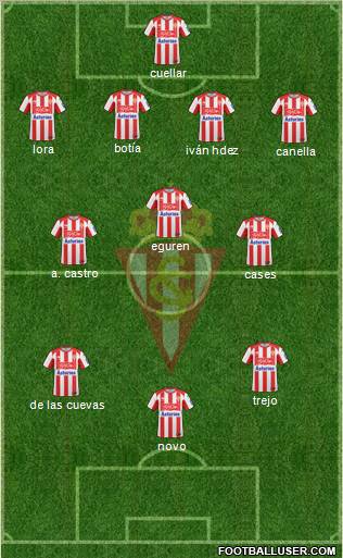 Real Sporting S.A.D. Formation 2011