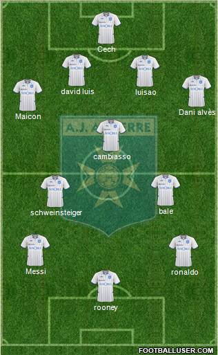 A.J. Auxerre Formation 2011