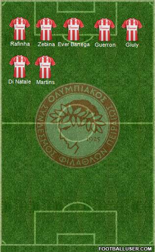 Olympiakos SF Piraeus Formation 2011