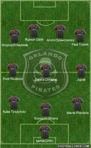 Orlando Pirates Formation 2011