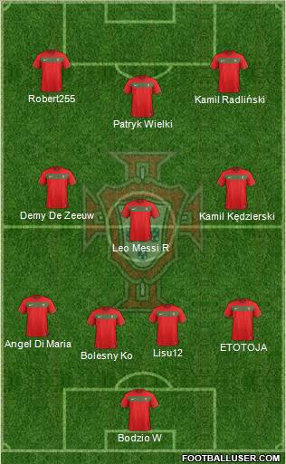 Portugal Formation 2011