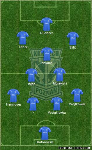 Lech Poznan Formation 2011