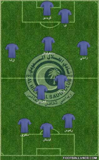 Al-Hilal (KSA) Formation 2011