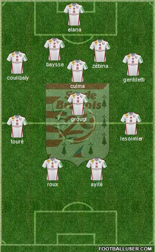 Stade Brestois 29 Formation 2011