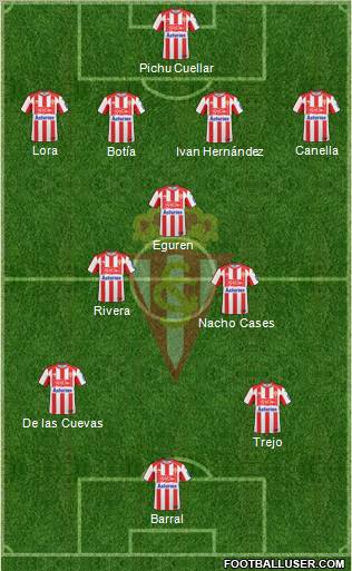 Real Sporting S.A.D. Formation 2011