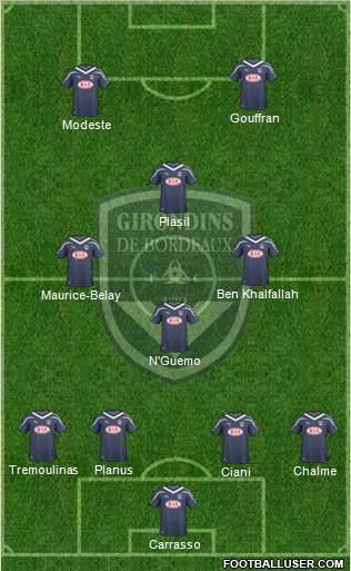 FC Girondins de Bordeaux Formation 2011