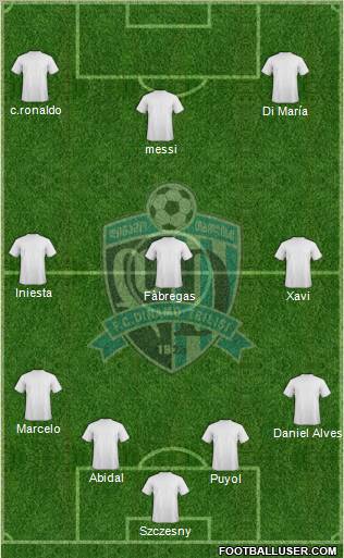 Dinamo Tbilisi Formation 2011