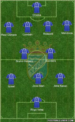 Xerez C.D., S.A.D. Formation 2011