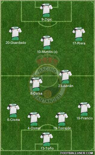 R. Racing Club S.A.D. Formation 2011