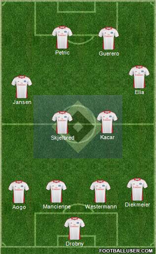 Hamburger SV Formation 2011