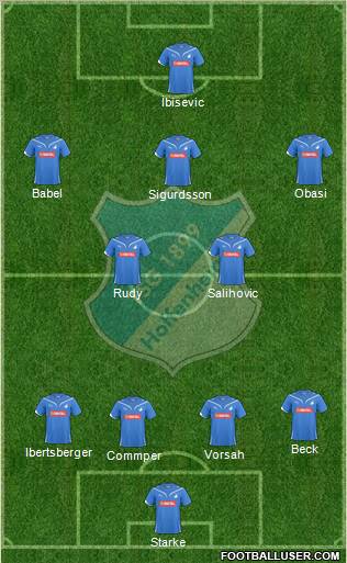 TSG 1899 Hoffenheim Formation 2011