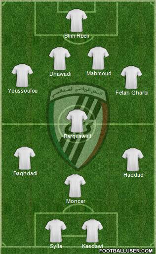 Club Sportif Sfaxien Formation 2011