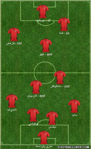 Albania Formation 2011